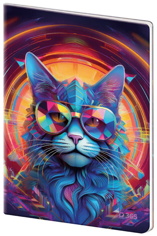Sešit 544 plastové desky – Cat